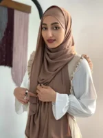 هدشال دوپیله نسکافه ای تیره - تصویر 2