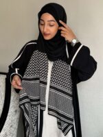 هدشال چفیه ای مشکی - تصویر 2